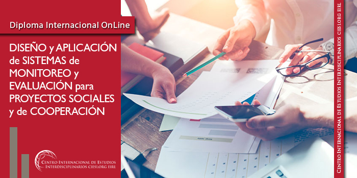 Diseño y Aplicación de Sistemas de Monitoreo y Evaluación para Proyectos Sociales y de Cooperación Internacional CIESIORG EIRL CIESI ORG EIRL