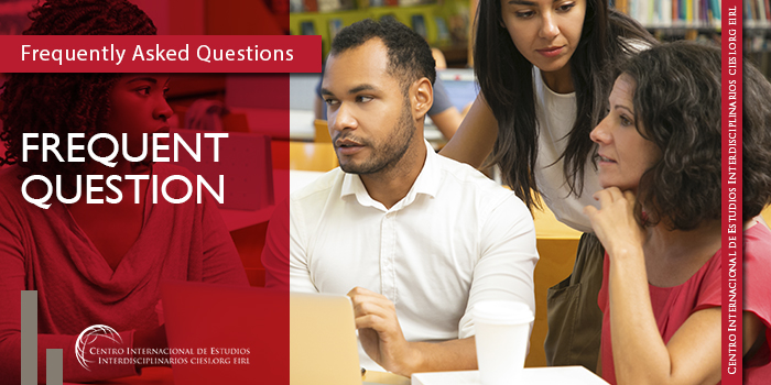 Frequent question CIESI ORG EIRL